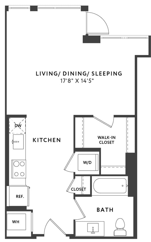 Floor Plan - Studio E04A
