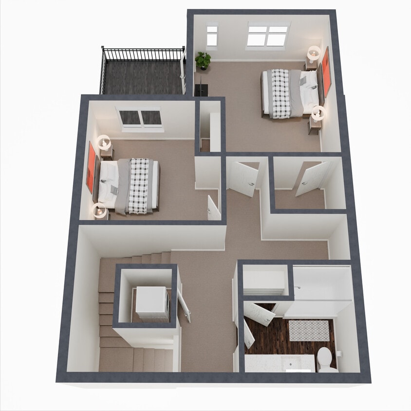Floor Plan - Senior - 2B