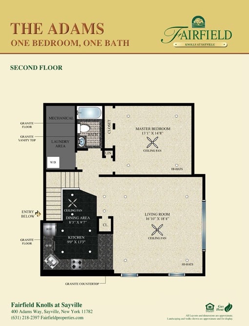 Floor Plan - The Adams