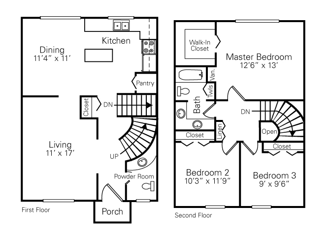 Floor Plan - 3 Bedroom