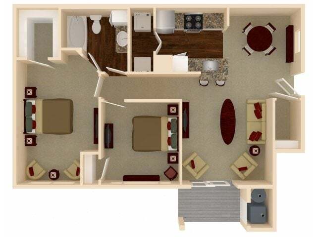 Floor Plan - The Hampton