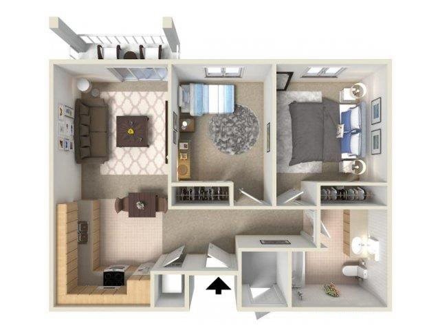 Floor Plan - Plan C | Age 55+