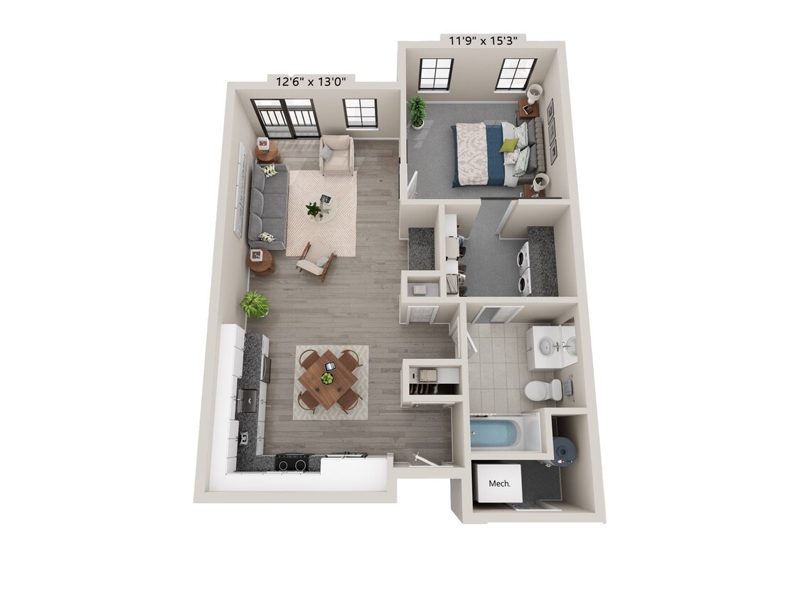 Floor Plan - Unit Type H