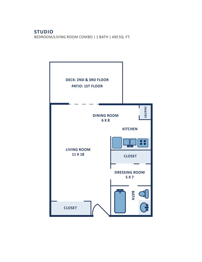 Floor Plan - Studio