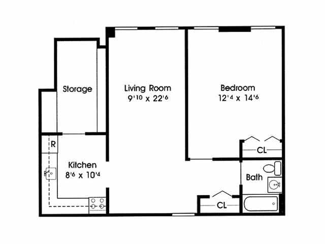 Floorplan - Senior 1B
