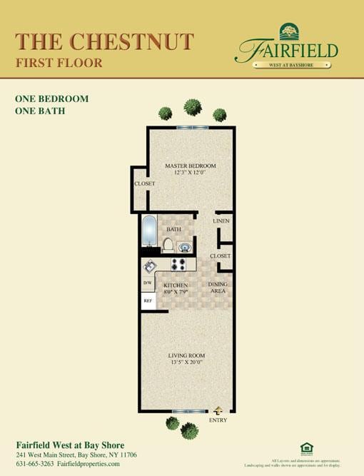 Floor Plan - The Chestnut