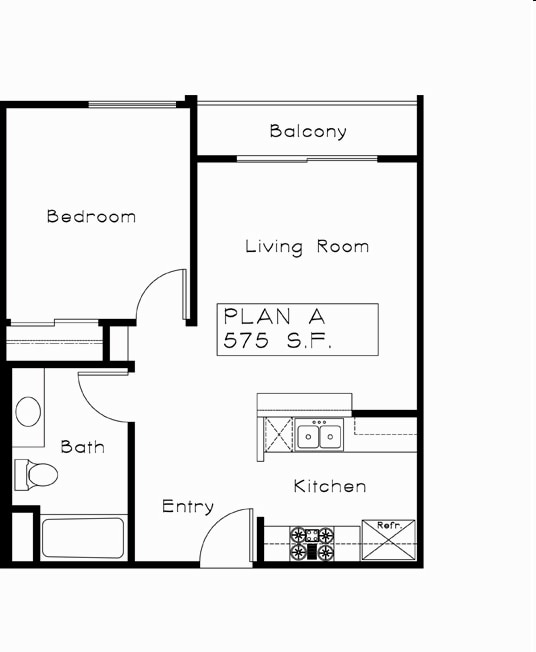 A - 1 Bed 1 Bed