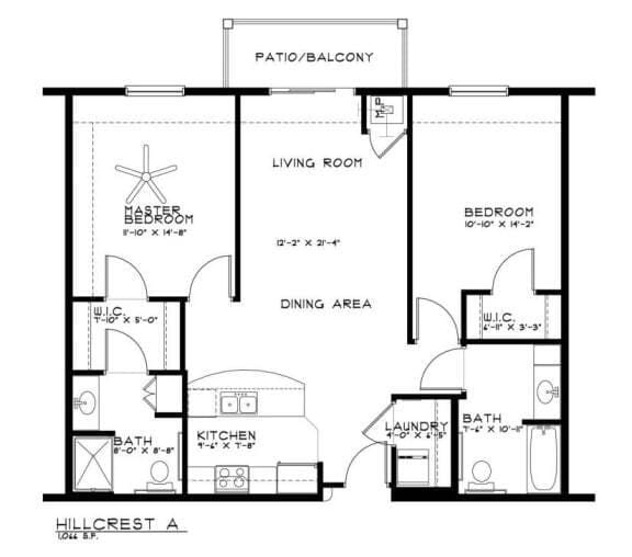 Floor Plan - Hillcrest