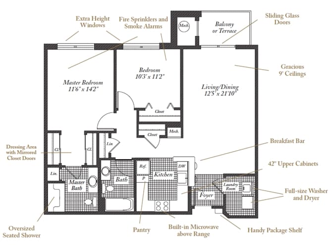 Floor Plan - Michener
