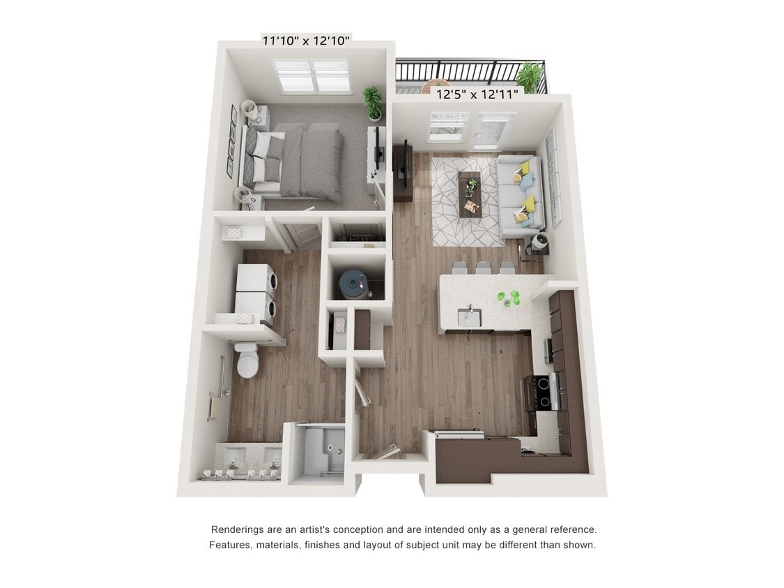 Floor Plan - A1 - Sage