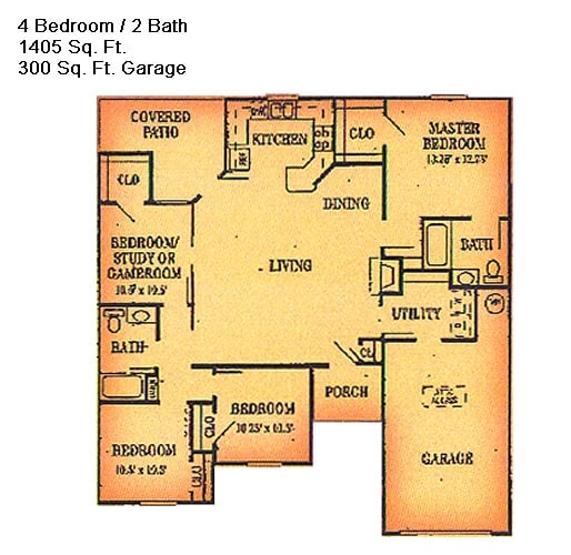 Floor Plan - Townhome