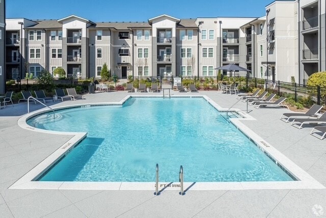 Resort Style Pool - The Chateau 55+ Age Exclusive Apartments