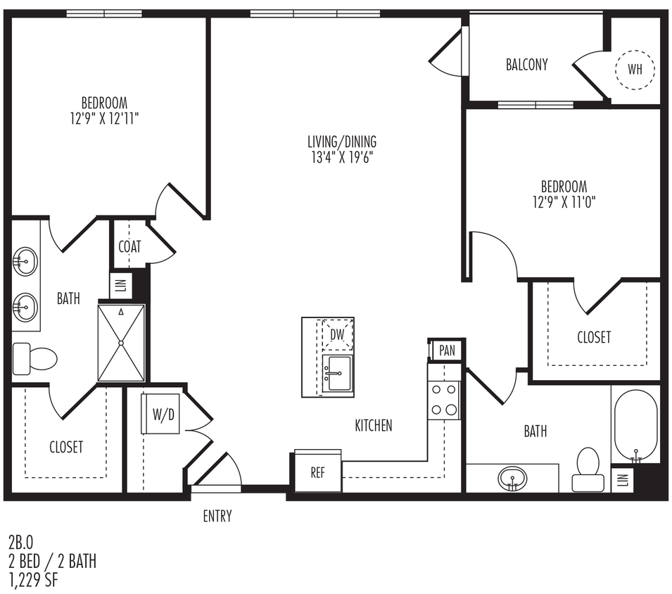 Floor Plan - 2B