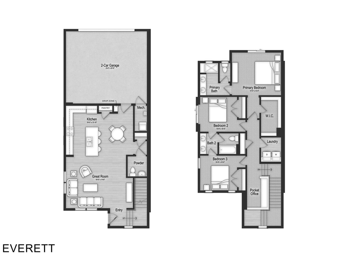 Floor Plan - Everett