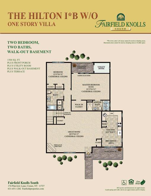 Floor Plan - The Hilton I*B W/O