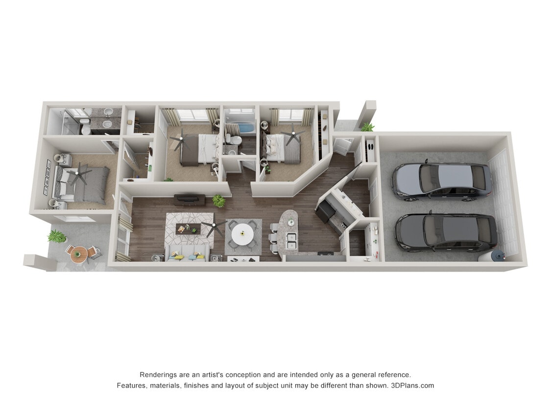 Floor Plan - 3 Bedroom