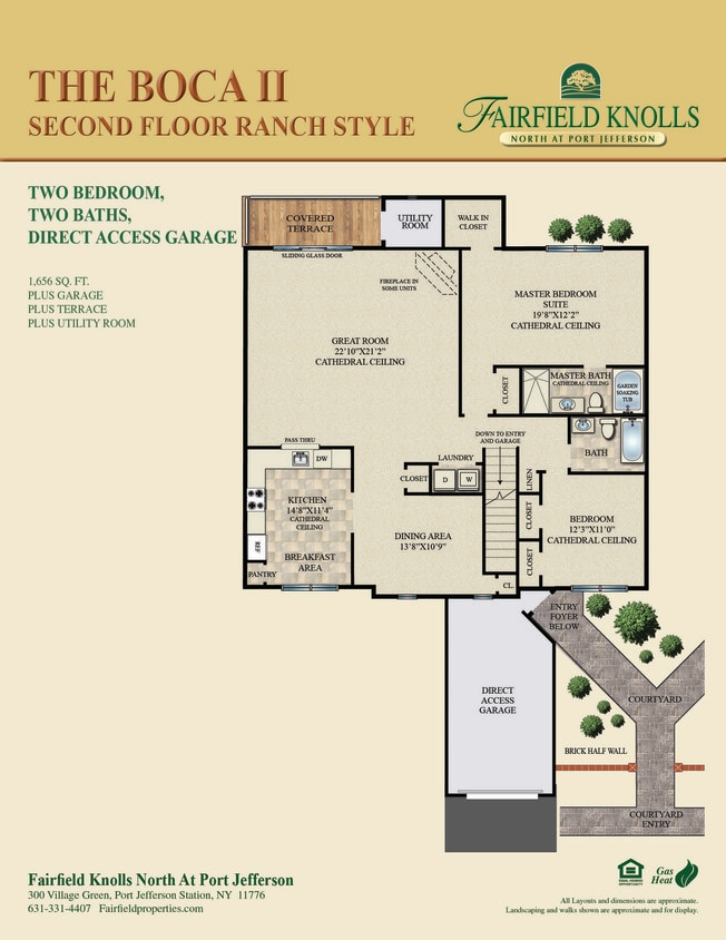 Floor Plan - The Boca II