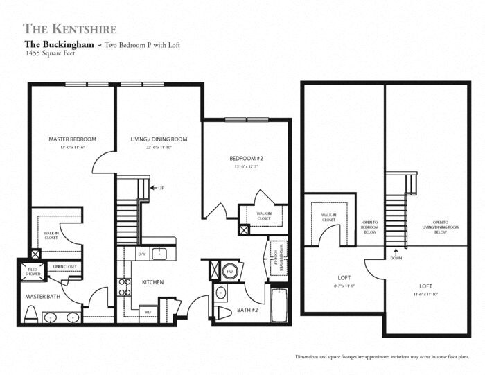 Floor Plan - The Buckingham Loft