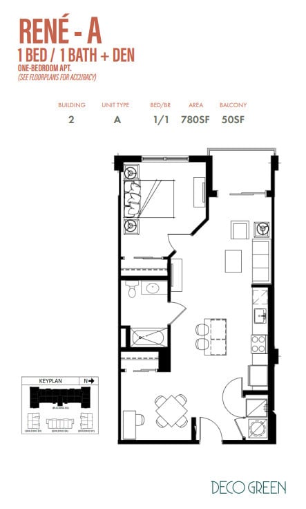 Floor Plan - Rene A / Den