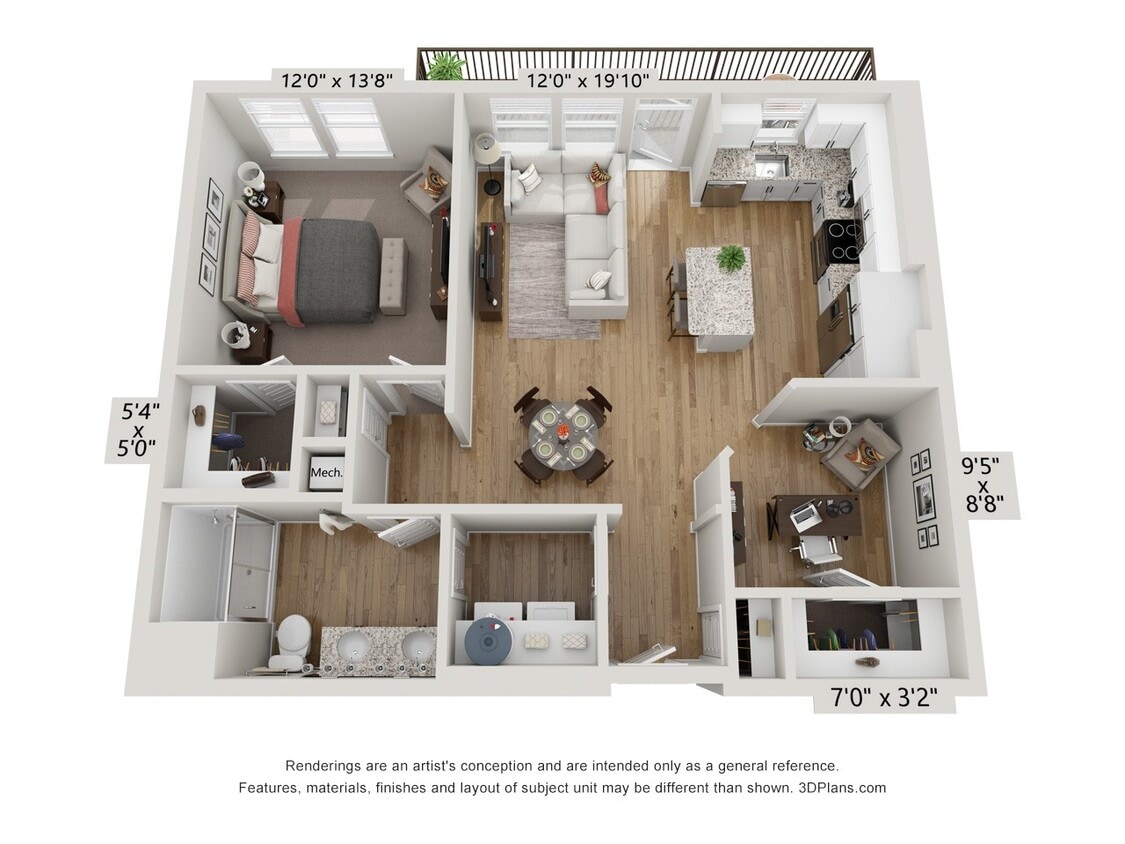 Floor Plan - A4 - Azure