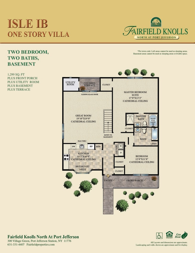 Floor Plan - The Isle B
