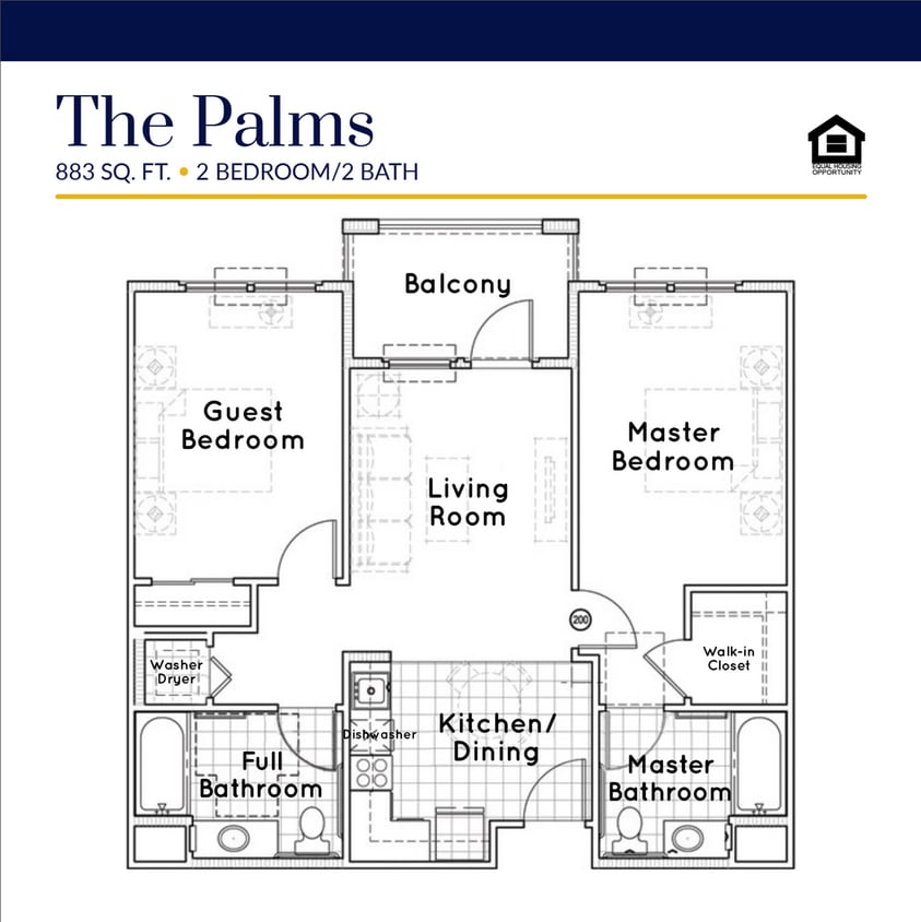 Floor Plan - The Palms