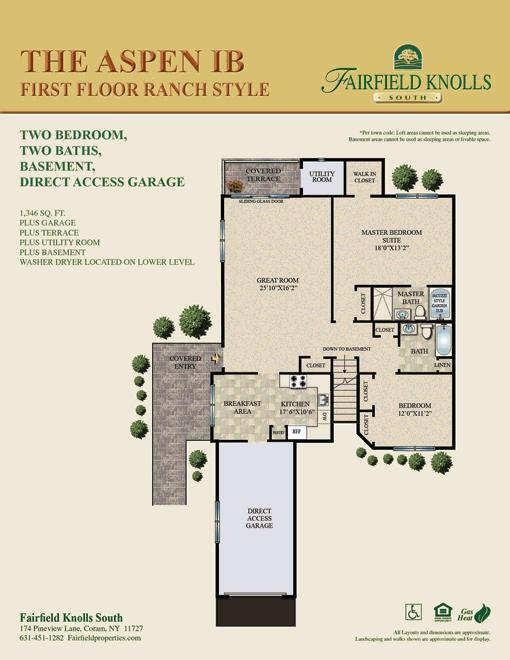 Floor Plan - The Aspen IB