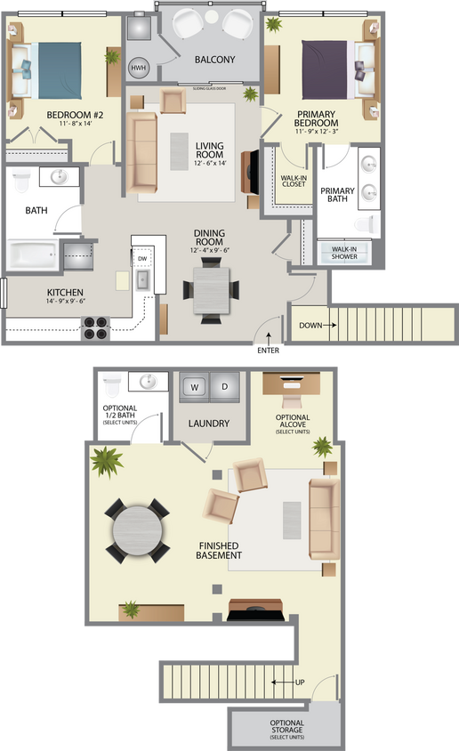 Floor Plan - Vancouver Interior Road View