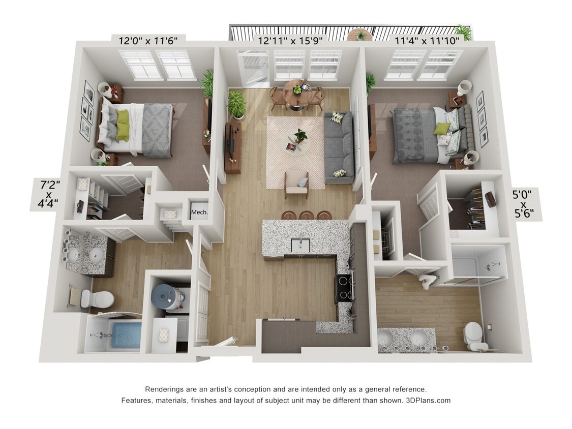 Floor Plan - B2 - Jasper