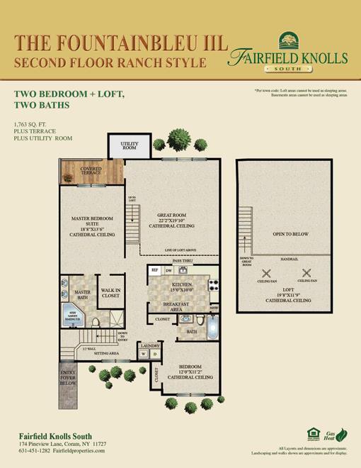 Floor Plan - The Fountainbleu IIL
