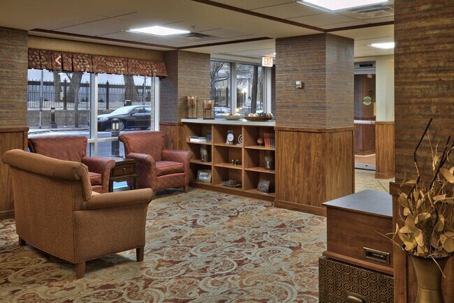 Main Lobby - Central Towers (Senior) Apartments