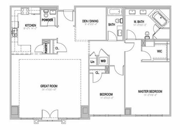 Floor Plan - Unit D