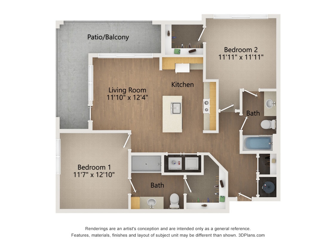Floor Plan - B2-60%