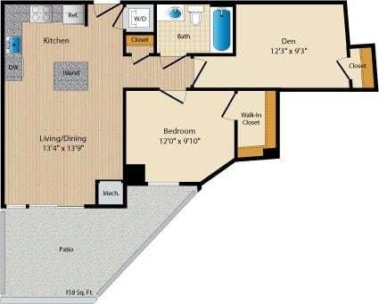 Floor Plan - Style C36 Den