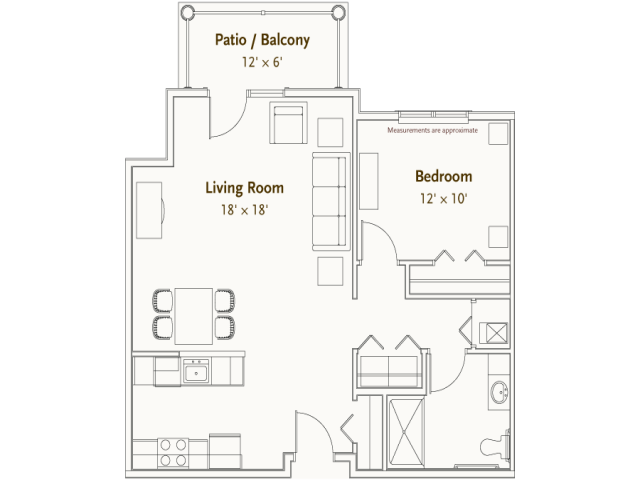 Roanoke | 1 Bed / 1 Bath - Roanoke