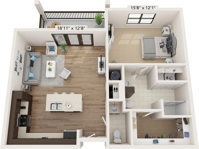 A4 | 1x1 | 873 sq ft - A4