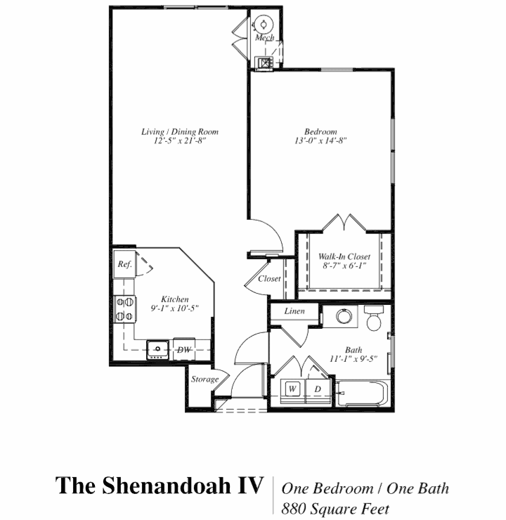 Floor Plan - SHENANDOAH IV