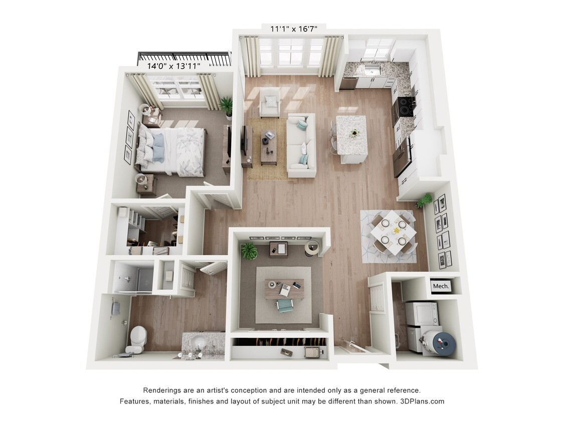 Floor Plan - A3 - Cobalt