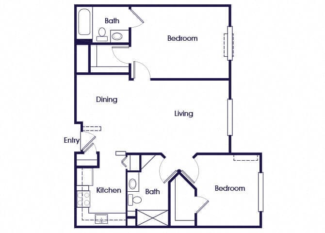 Floor Plan - B3_WoodsatVictoriaPark