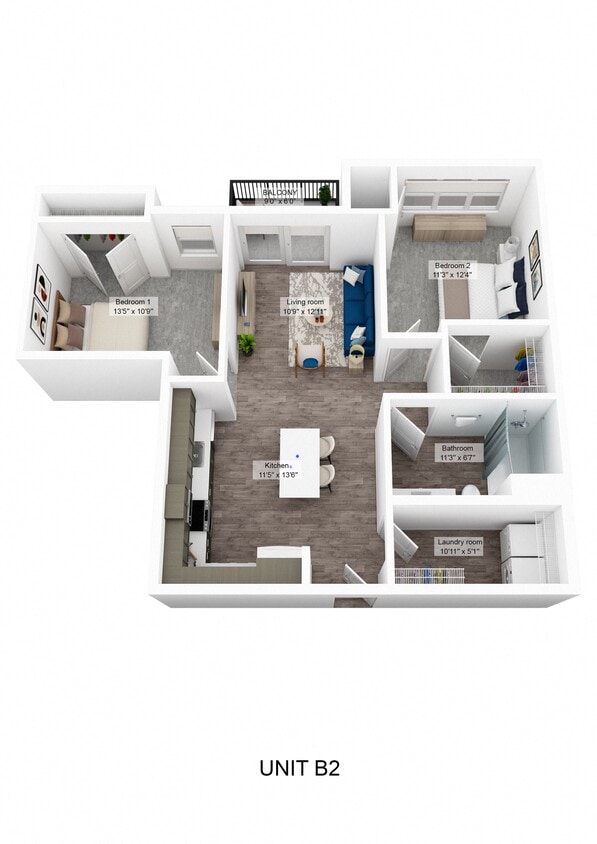 Floor Plan - Bear Oak