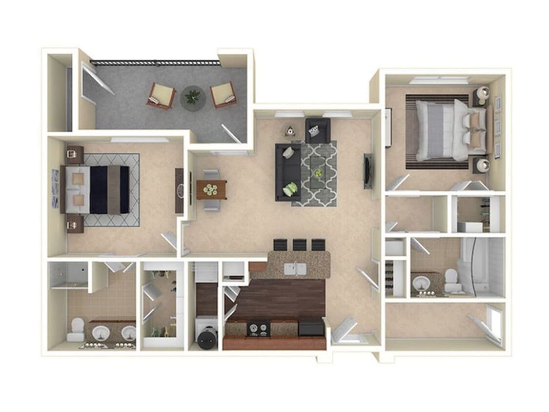 Floor Plan - B3 - Viceroy