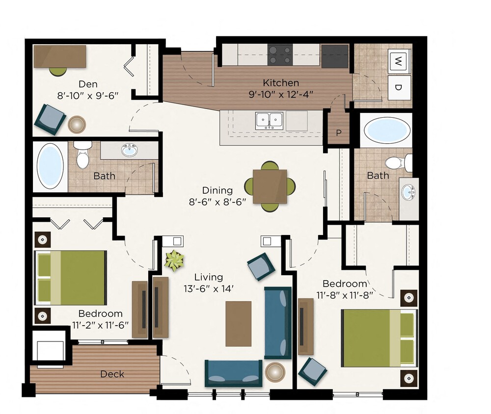 Floor Plan - The Highland