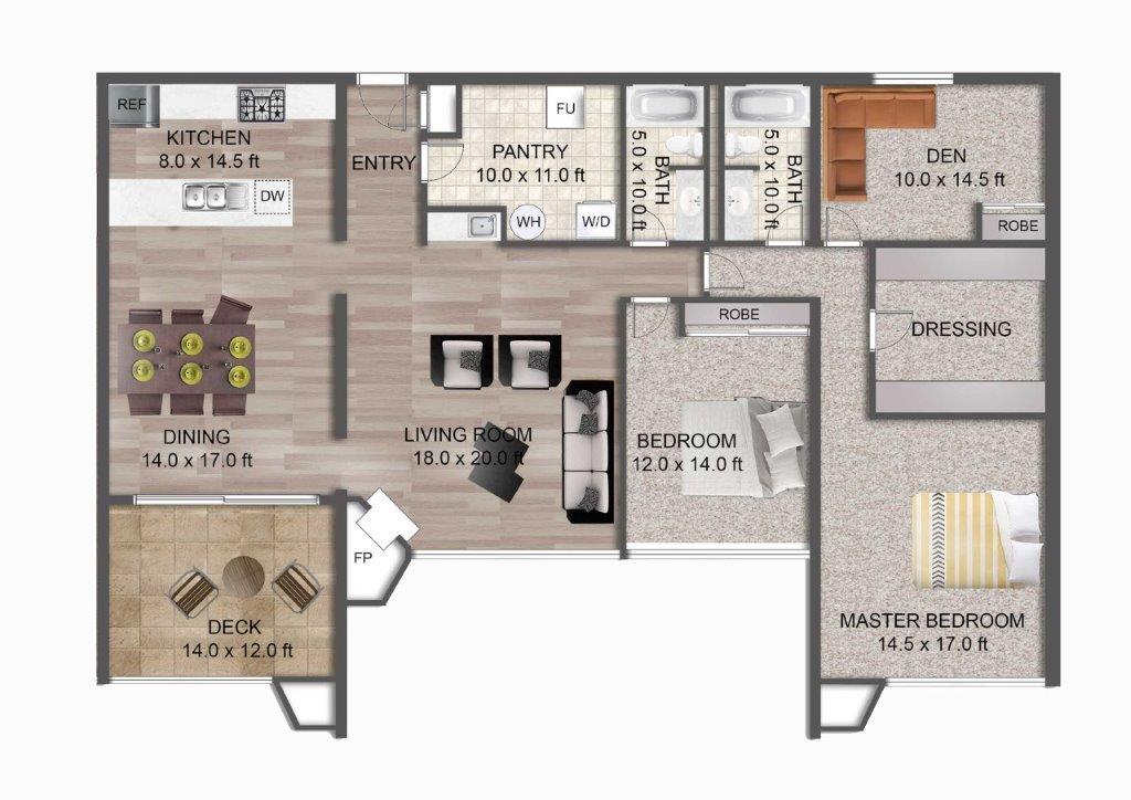 Floor Plan - Penthouse