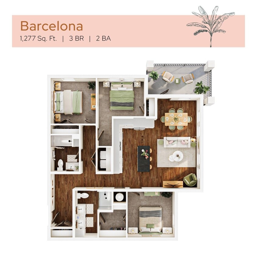 Floor Plan - Barcelona