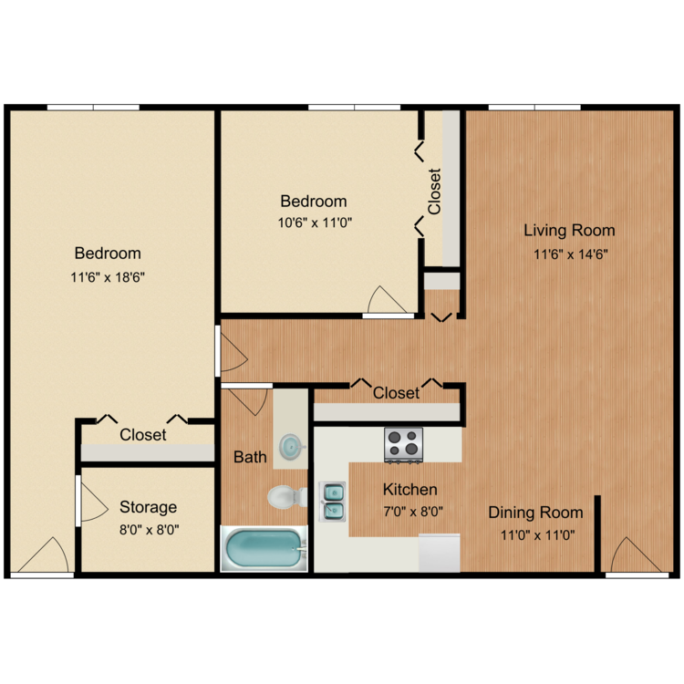 2b1b_950_568277.png - 2 Bedroom 1 Bathroom 80