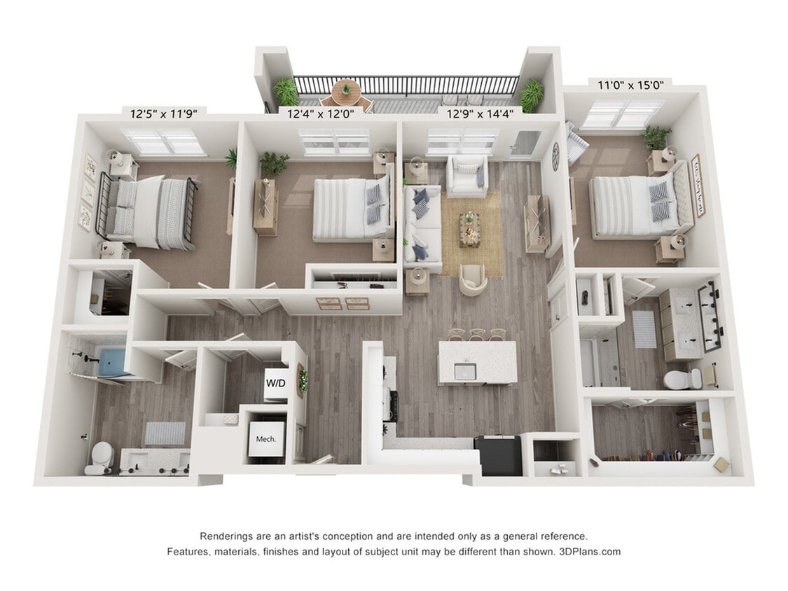 Floor Plan - The Magnolia