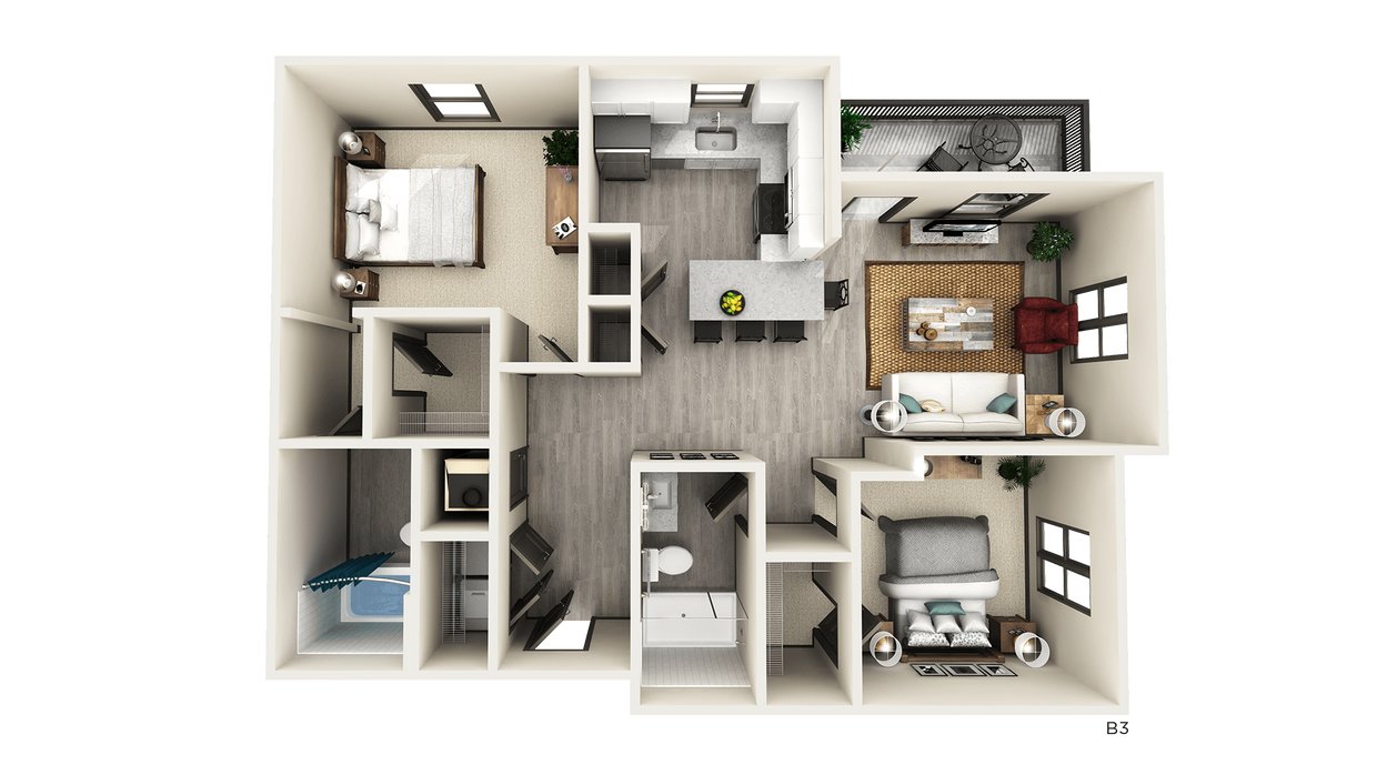 Floor Plan - B3