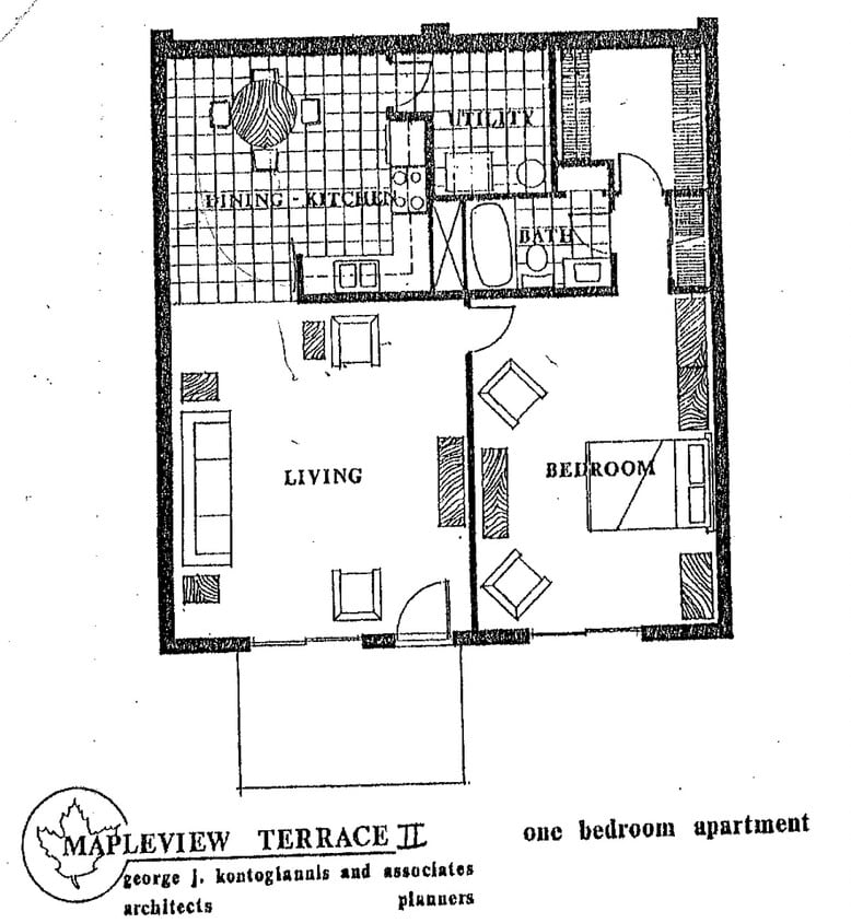 Floor Plan - 1 Bedroom Flat