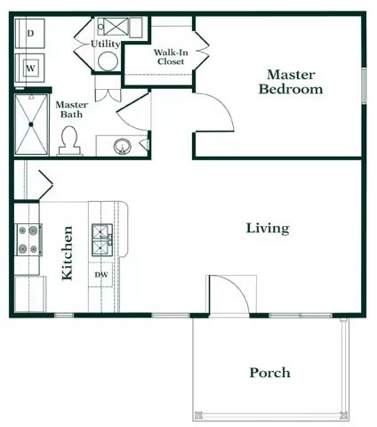 Floor Plan - The Arlington