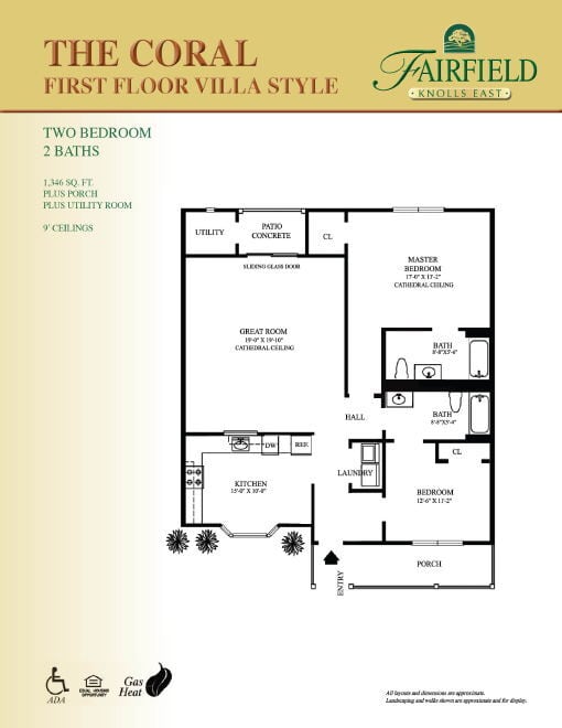 Floor Plan - The Coral